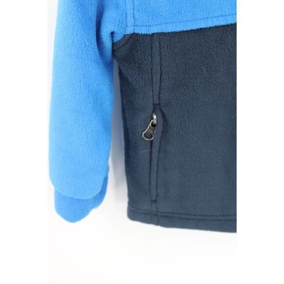 Columbia Two-tone Blue Fleece Jacket Toddler 2T - Picture 4 of 8